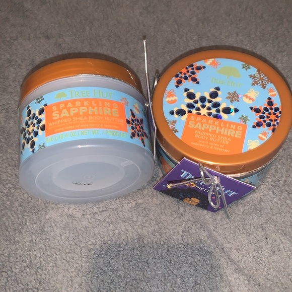 2x Tree Hut Sparkling Saphire whipped shea Body Butter - Picture 2 of 3